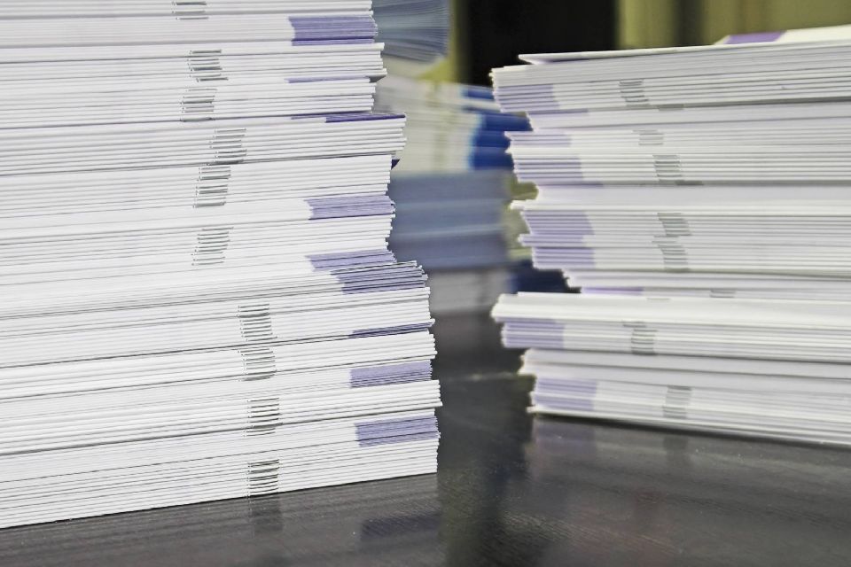 Impression sur papier