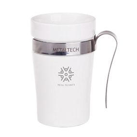 Mug de transport blanche